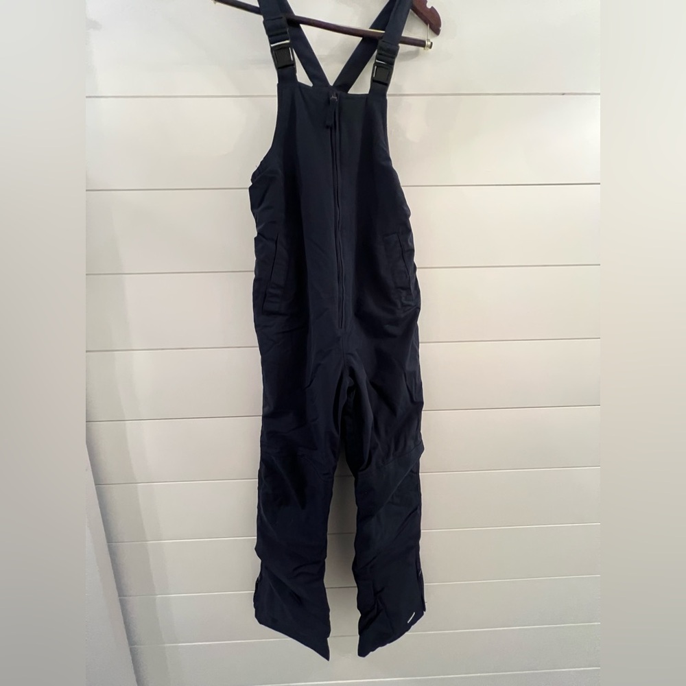 Lands' End Kids 12S(slim fit) Navy Snow Squall Bibs